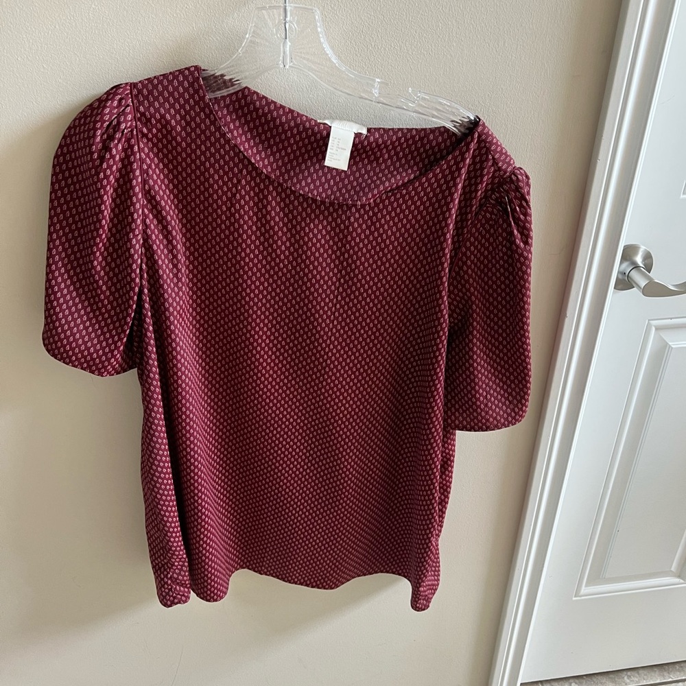 H&M PATTERNED BLOUSE 14